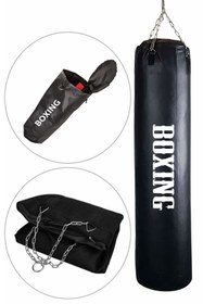 Resim Spor Byfit Doldurulmamış Boş Boks Torbası Ve Zincir Takımı - 70 Cm 