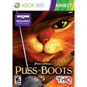 Resim THQ Xbox 360 Kinect Puss In Boots Çizmeli Kedi Kamera Destekli Oyun 