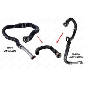 Resim IBRAS 21345 IBRAS TURBO HORTUMU PLASTİK PARÇA HARİÇ CORSA D 1.3 C 