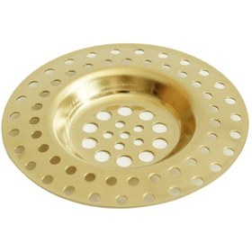Resim Fkn Altın Mutfak Lavabo İçi Gider Çöp Tıkacı Seyyar Süzgeç Standart 