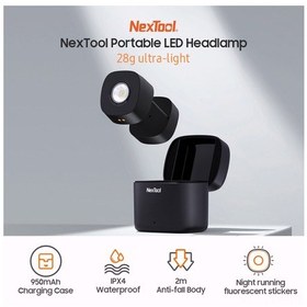 Resim Xindoker Nextool Hafif Led Kafa Lambası - 80lm Parlak Işık, 480 Dakika Şarj, Koşu & Kampçılık İçin 