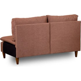 Resim Pafu Lungo İkili Kolsuz Modül - Açık Kahve Keten 