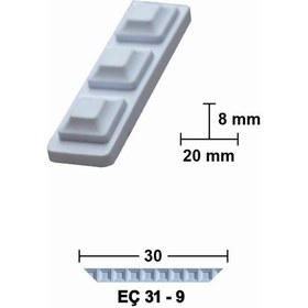 Resim Ankara Hobi 30 cm Esnek Mobilya Çıtası 