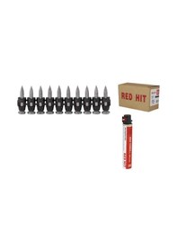 Resim Red Hit Sc6/15 Çelik Zemin Çivisi 1000 Adet + 1 Adet Gaz Tankı 