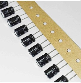 Resim 100mf 50v 8.7x12.7 105 Floryt Elko Kondansatör 70 Adet 