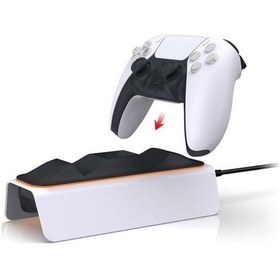 Resim Flybuy Şarj Şarj Saplı Ps5 Kişilik Kablosuz İçin Hızlı Dobe Cihazı Çift Op 