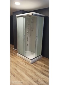 Resim 80x110 Dikdörtgen Duş Üstü Kompakt Duşakabin Sistem 1 