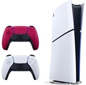 Resim Sony Playstation 5 Slim Digital 825 GB Kırmızı Dualsense Yüksek Performanslı Oyun Konsolu 