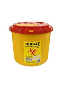 Resim Bilal Kağıtçılık Sk006595 Tıbbi Atık Kutusu 5 Lt Çok Renkli 