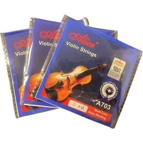 Resim Alice A703-3 Keman Tek Tel - Re 3. Tel 3 Adet 