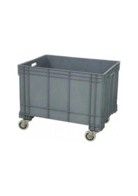 Resim Tekerlekli Plastik Taşıma Kasası 70x50x45 Cm Çamaşır Sepeti 1.kalite Malzeme Çok Renkli 