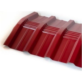 Resim Kırmızı Trapez Sac Mahyası (5 Adet) 