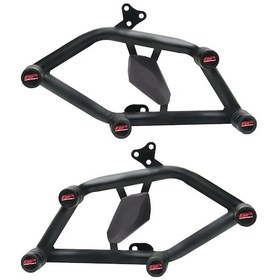 Resim Gp Kompozit Yamaha Mt-25 2015-2025 Uyumlu Stunt Motor Koruma Demiri Siyah 