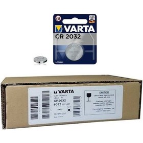 Resim Varta CR2032 3V Lityum Düğme Pil 100'lü 