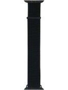 Resim Ariatech Watch 40mm Kordon Band-03 Serisi Hasır Strap Kayış-koyu Siyah 