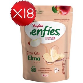 Resim Yayla Enfies Freeze Dried Elma 15 G X 18 Adet 