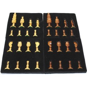 Resim Larimar Ahşap Satranç Taşı No 1 - 9004734512809lmr 