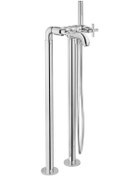 Resim Artema A42398 Juno Yerden Küvet Bataryası El Duşlu Krom 