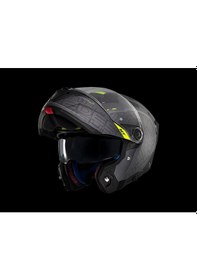Resim Mt Helmets Atom 2 Destıny C2 Çene Açılır Kask Mat Füme Siyah 