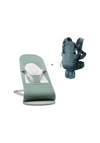 Resim Babybjörn 2'li Set Balance Soft Ana Kucağı & Kanguru Move Mesh Sage Green 