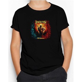 Resim Benediction Scriptures Siyah Çocuk Tişört Siyah 