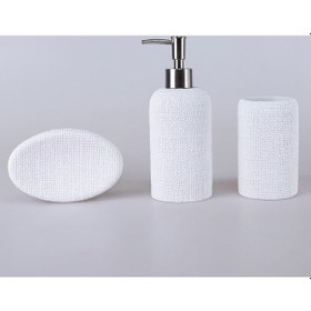 Resim Natural Diş Fırçalık Beyaz 