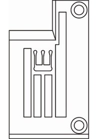 Resim Kansai Reçme Bant Plaka 6.4 MM / 14-8660-0 