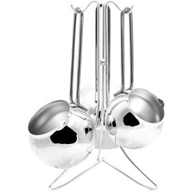 Resim Cvs Dn 12201 Standlı Cezve Seti Gümüş 