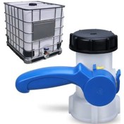 Resim Besthome1 Evrensel Dn40 Kapaklı Vana - Ibc Tankı Sızdırmaz Çıkış Valfi, 62mm 