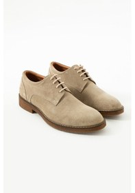 Resim King Paolo King Shoes Bej Erkek Ayakkabı 05 Süet Kahverengi 