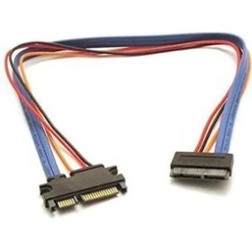 Resim Platoon Micro Sata Dişi Sata Erkek Kablo 16 Pin Erkek 22 Pin Dişi Kablo 