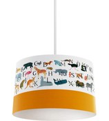 Resim DT KIDS HARFLER VE HAYVANLAR ÇOCUK VE BEBEK ODASI SEVİMLİ SARKIT AVİZE 