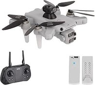 Resim 4K Full Hd 2 Bataryalı 500M Menzil Çift Kameralı Katlanabilir Kameralı Profesyonel Drone 40 DK Uçuş 