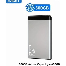 Resim Motion003 Eaget 500gb Taşınabilir Harici Hard Disk Usb 3.0 Yüksek Hızlı Uasp Destekli Ntfs 