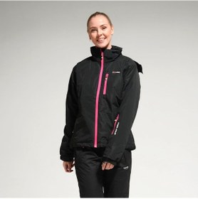 Resim Freecamp Kadın Kayak Montu - Siyah - Pembe 