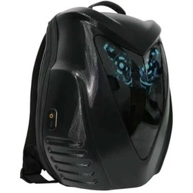 Resim Compador SEAS Baykuş Led Gözlü Motor Sırt Çantası, Sırt Çantası, Telefon Kontrollü Ekranlı Çanta 