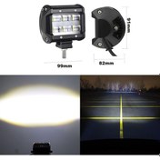 Resim Knmaster Panzer 30w Bar Tipi Motosiklet / Off Road Led Sis Farı 
