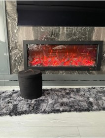 Resim Sevdam Sepet Siyah Büyük Boy Kapaklı Çok Amaçlı Pamuklu Sepet, Çamaşır Sepeti, Oyuncak Sepeti, Saklama Kutusu 