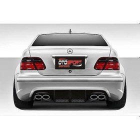 Resim Mercedes W208 Clk Arka Tampon Amg Fiberglass Boyasız 