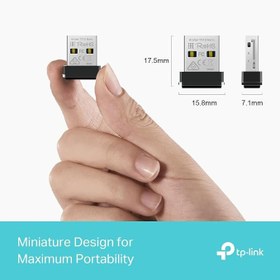 Resim TP-Link Archer TX1U Nano; AX300 Mbps, Nano Tasarım, Tak ve Çalıştır, Linux ve Windows(11/10/7) Destekli, Wi-Fi 6 USB Adaptör 
