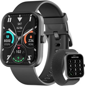 Resim Blackview Smartwatch, 1.83-inç Bluetooth Çağrıları Akıllı Saat 