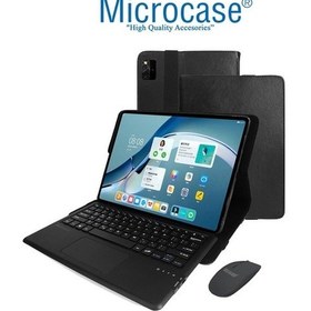 Resim Huawei Uyumlu Matepad Pro 12.6 Bt Mouse&Touchpad Klavyeli Kılıf - Bkk15 