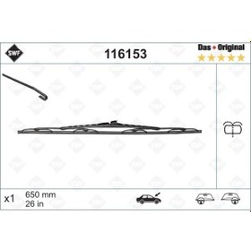 Resim Valeo Sılecek Supurgesı On Sol 650mm Mercedes Vıto W638 97 03 Swf IS00-VALEO 116153 