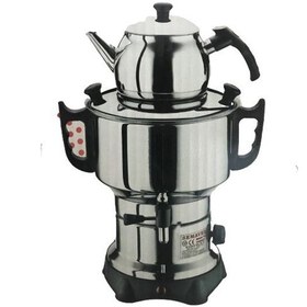 Resim Pegasus Lüx Trigon Elektrikli Çelik Semaver 4.5 L 