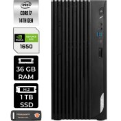 Resim Msı Pro DP180 Intel Core I5 12400 36GB 1tb SSD GTX1650/4GB W11H Masaüstü Bilgisayar & Per4 USB Bellek 12422XTRP383 