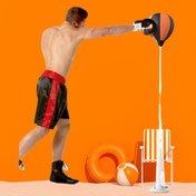 Resim 130.0-175.01 cm Yükseklik Ayarlanabilir Boks Topu, Dayanıklı Çerçevesi, Güçlü Emiş Kupası ve Turuncu/Siyah Tasarım - Fitness, Hız Antrenmanı, Tatil Hediyeleri (Noel, Sevgililer Günü) için İç Mekan Punching Bag, Boks Punching Ball, Refleks Antrenman Yardımcısı, Dinamik Egzersiz Aracı, Sağlam İnşaat 