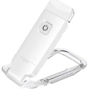 Resim Geeroyoo Usb Şarjlı Kitap Okuma Lambası - Esnek Klipsli Ve Göz Dostu Işık Beyaz 