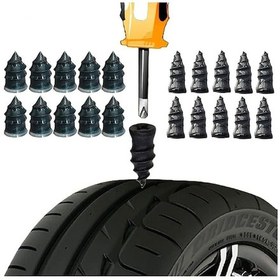 Resim Araç Oto Kamyonlar İçin Lastik Tamir Kiti Çivisi 20 Adet 