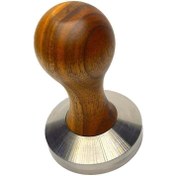 Resim Kaira Espresso Tamper Ceviz Paslanmaz 58 mm 