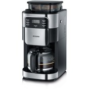 Resim Severin KA-4810 Blooming Değirmenli Dijital Filtre Kahve Makinesi Siyah 